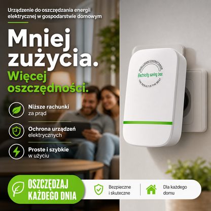 🔥50% ZNIŻKI🔥Urządzenie do oszczędzania energii elektrycznej w gospodarstwie domowym – pozbądź się obaw związanych z wyczerpaniem baterii！！