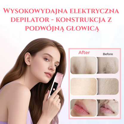 ✨ Elektryczny Trymer do Depilacji – Bezbolesny, Wodoodporny, Idealny dla Wrażliwej Skóry! ✨