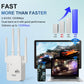 📶✨ Wzmacniacz Sygnału WiFi – 1200 Mb/s, Zasięg do 10 000 stóp kwadratowych, Bez Martwych Stref! ✨