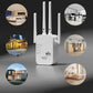 📶✨ Wzmacniacz Sygnału WiFi – 1200 Mb/s, Zasięg do 10 000 stóp kwadratowych, Bez Martwych Stref! ✨