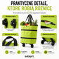 🔥-50% TYLKO TERAZ! Koniec z dźwiganiem zakupów — składany wózek 2w1 z cichymi kółkami 🛒