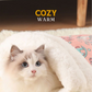🐾 TERAZ 50% ZNIŻKI! 🔥 Przytulne legowisko dla kotów i psów – pluszowe i nadające się do prania w pralce, idealne, by zapewnić Twojemu pupilowi komfort i ciepło ✨