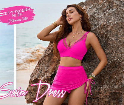 👙WYPRZEDAŻ – OSTATNI DZIEŃ, 50% ZNIŻKI💐Spódniczki kąpielowe, zestawy bikini z wysokim stanem, kostiumy kąpielowe modelujące sylwetkę