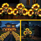 ⏳Ograniczona czasowo zniżka 50%🌞Ogródkowe lampki LED w kształcie słonecznika – 29,6 cala/75 cm