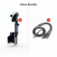 🥤Uchwyt samochodowy na telefon z uchwytem na kubek – regulowany w zakresie 360°🧲
