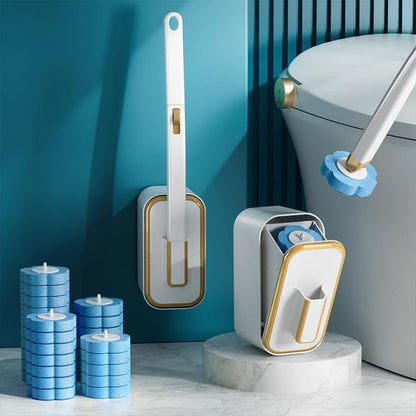 ✨🚽 SZCZOTKA DO TOALETY Z WYMIENNYMI GŁÓWKAMI – HIGIENA BEZ BAŁAGANU I WYSiłKU! ✨