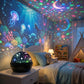 Lampki nocne z obrotowym projektorem gwiazd typu 2 w 1