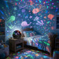 Lampki nocne z obrotowym projektorem gwiazd typu 2 w 1