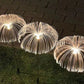 🎄✨ Magiczna lampa Solar Jellyfish | Ciepłe białe światło + światło tęczy, wodoodporna 💧