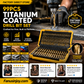 🔥Ograniczona czasowo zniżka 50%!🔧 Wysoce wydajne narzędzie, które cenią sobie doświadczeni rzemieślnicy! Sklep fabryczny – zestaw 99 sztuk wierteł z powłoką tytanową