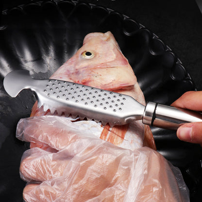 🐟 Usuwacz łusek rybnych ze stali nierdzewnej