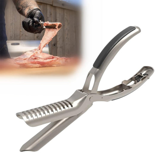 🔥Gorąca promocja – 50% zniżki✨🥩 Skrobak do żeber ze stali nierdzewnej – solidny, łatwy w użyciu i czysty – idealny do przygotowania żeber 🔪