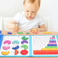 ✨ Montessori Magnetyczna Książka z Układanką Ułamkową – Nauka Ułamków = Zabawa dla Dziecka! ✨