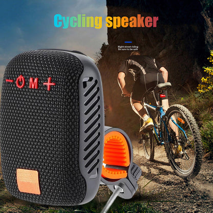 ✨ Wodoodporny Głośnik Rowerowy Bluetooth V5.3 | TWS Stereo | USB-C | IPX5 | Uchwyt Montażowy! 🚴♂️