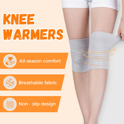 🦵✨ Knävärmare – Mjuk Komfort för Alla Säsonger, Non-Slip &amp; Andasbart! ✨