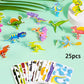 🦖 47% zniżki! 🧩 Puzzle logiczne 3D – zestaw 50 elementów z kolorowymi dinozaurami z kreskówek 🎨✨