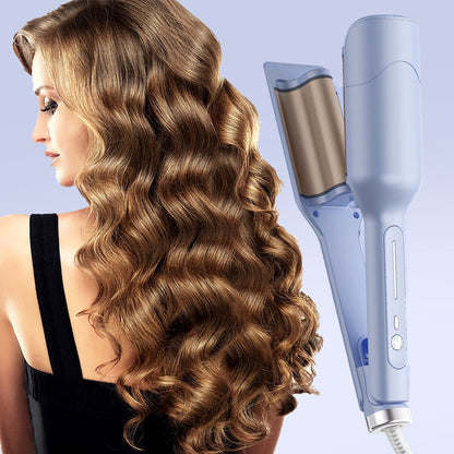 💇‍♀️🔥 Lokówka do włosów z technologią jonową, podwójnym napięciem i lekką konstrukcją, pozwalająca uzyskać fale w stylu plażowym, ograniczająca puszenie się i uszkodzenia włosów, idealna w podróży