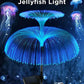 🎄✨ Magiczna lampa Solar Jellyfish | Ciepłe białe światło + światło tęczy, wodoodporna 💧