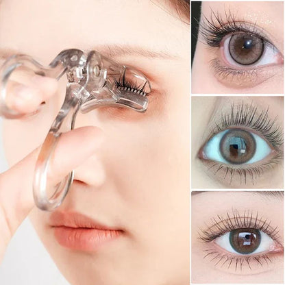 Ergonomic Wide-angle Eyelash Curler - Natural & Long-lasting Styling