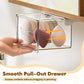 ✨ Transparent Drawer-Style Cabinet Organizer – Effortless Access, Zero Clutter, Damage-Free Installation! ✨