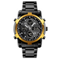 ZEGAREK MĘSKI ANALOGOWO-CYFROWY – WODOSZCZELNY, STYLOWY I FUNKCYJNY! ⌚
