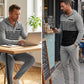 ✨ Zestaw Sportowy Męski 2w1 z Kapturem | Design Kolor-Block | Tkanina Oddychająca | Wiele Kolorów S-3XL! 👕👖