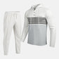 ✨ Zestaw Sportowy Męski 2w1 z Kapturem | Design Kolor-Block | Tkanina Oddychająca | Wiele Kolorów S-3XL! 👕👖