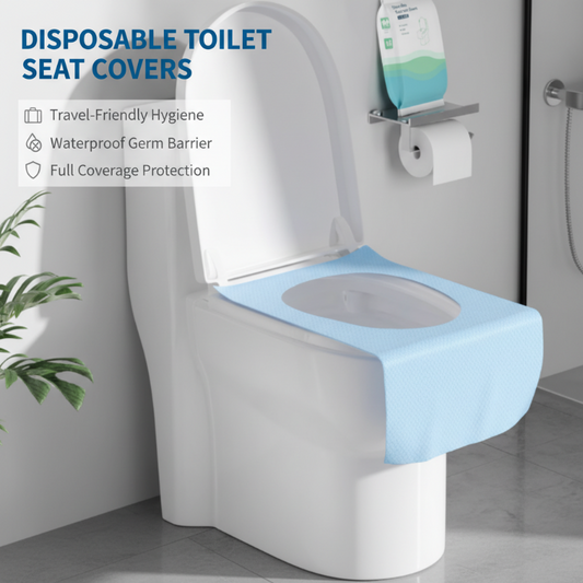⏳Ograniczona czasowo promocja – 50% zniżki⏰Zestaw jednorazowych, wodoodpornych nakładek na deskę sedesową🚽✨