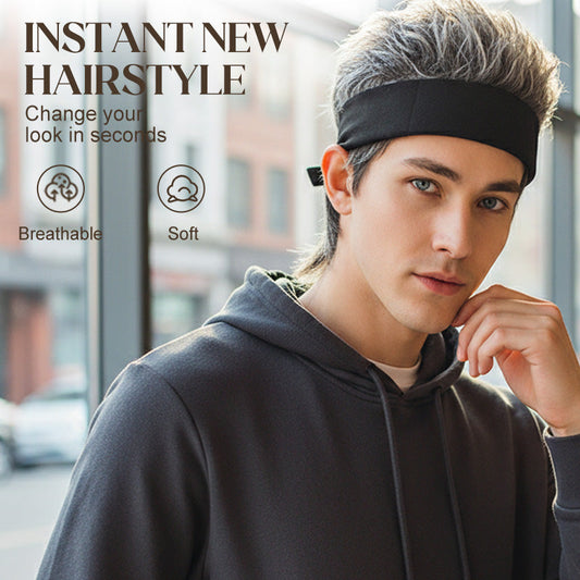 🎁 Kup 1, drugi GRATIS!🎉🎤 CZAPKA Z PERUKĄ W STYLU HIP-HOP – NATYCHMIASTOWA ZMIANA STYLU! UNISEX ✨