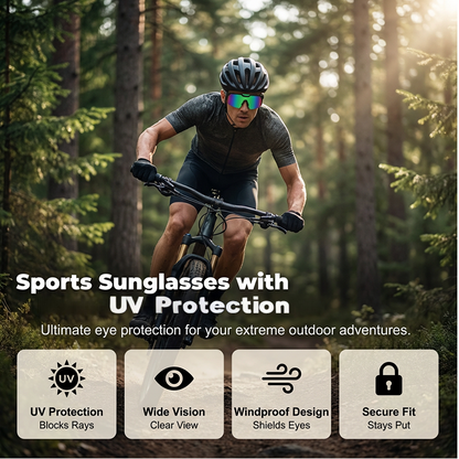 🕶️ Okulary przeciwsłoneczne UV400 dla mężczyzn i kobiet | 100% ochrona • Stylowe