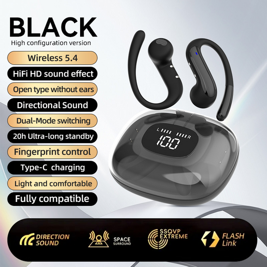 🥳WYPRZEDAŻ 2026🥳💞Ponad 50 tys. sprzedanych egzemplarzy!⚡ 50% ZNIŻKI! Wygodne słuchawki douszne Bluetooth do pracy i rozrywki