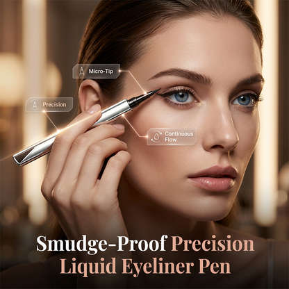 【 1+1gratis】💃24-godzinny, precyzyjny płynny eyeliner, który nie rozmazuje się✨