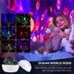 Lampki nocne z obrotowym projektorem gwiazd typu 2 w 1