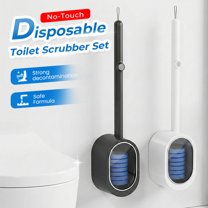 🚽🧽✨Zestaw jednorazowych szczotek do toalet bezkontaktowych♻️
