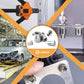🔧 OGRANICZONA CZASOWO ZNIŻKA 50%! ✨ Zestaw nakrętek gwintowanych z płaskim łbem – różne rozmiary, odporne na korozję, łatwe w montażu 🛠️