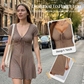 👗🔥 50% ZNIŻKI! Damska mini sukienka bodycon z dekoltem w szpic – podkreślająca sylwetkę, elegancka i idealna na imprezy, randki i wieczorne wyjścia ✨