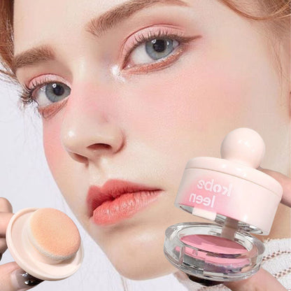 💄✨ Teraz aż -50%! 🛍️ 🔥 Kremowy róż Putty Blush z mięciutkim pufkiem! 💖 Naturalny efekt promiennych policzków w kilka sekund! 🌸