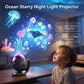 🌊✨ Magiczny Projektor Oceanu i Rozgwieżdżonego Nieba z Muzyką 🎵🌙 | Lampka Nocna dla Dzieci do Sypialni, Dekoracja Pokoju Malucha, Idealny Prezent 🎁👶💤