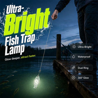🐟Ultrajasna lampa-pułapka na ryby