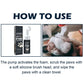 Portable No-rinse Pet Paw Foam Cleaner