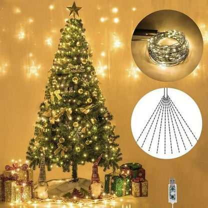 Świąteczne lampki LED „Firefly” – migoczące wiązki