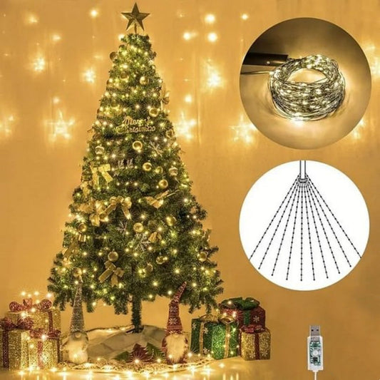 Świąteczne lampki LED „Firefly” – migoczące wiązki