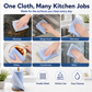 Ściereczka do naczyń „Deep-Clean” ze srebra