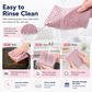 Ściereczka do naczyń „Deep-Clean” ze srebra