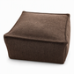 🛋️🧶 Boho pokrowiec na pufę‑pouf do przechowywania – wypełnij ubraniami i kocami, wytrzymuje do 100 kg, pralny canvas. Porządek i przytulność! 🏠✅