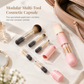 ✨ 50% ZNIŻKI! 💄 Pędzel do makijażu 6 w 1 – do pudru, różu i ust, praktyczny do zabrania ze sobą 💋