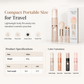 ✨ 50% ZNIŻKI! 💄 Pędzel do makijażu 6 w 1 – do pudru, różu i ust, praktyczny do zabrania ze sobą 💋