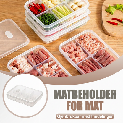 ⏰🔥 OFERTA OGRANICZONA CZASOWO: Kup 1, otrzymaj 1 gratis! 🍱 Wielorazowy pojemnik na żywność z przegrodami