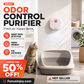 🔥Ograniczona czasowo zniżka 50%! 🌬️Pozbądź się nieprzyjemnych zapachów dzięki temu urządzeniu! Inteligentny i cichy eliminator zapachów po zwierzętach